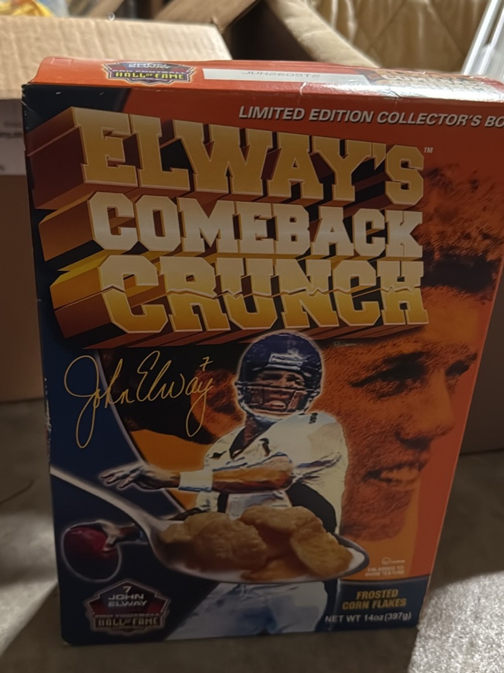 John Elway Limited Edition Collector’s Box – Broncos Hall of Fame Collectible